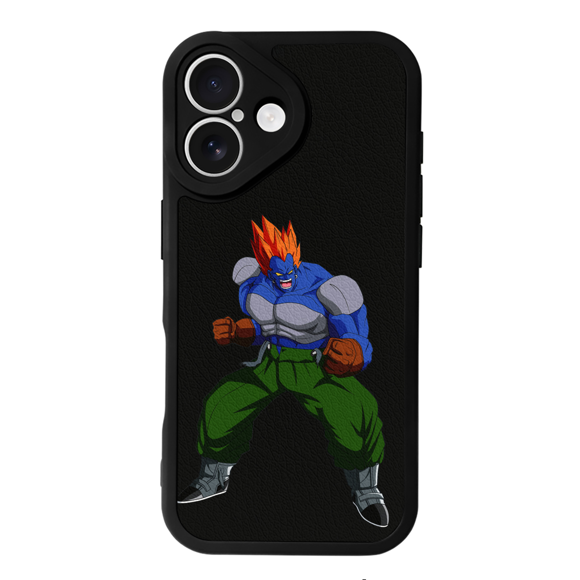 （画像用） ドラゴンボール DRAGON BALL 【iPhone 16シリーズ対応】シリコンスマホケース（レザー調） 材質：シリコン